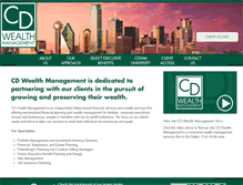 Tablet Screenshot of cdwealth.com